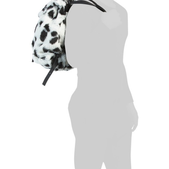 MOSCHINO Backpack Fur Polka Dot Unisex - Picture 4 of 4